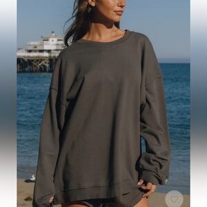 Daily Drills Black Crewneck Sweater